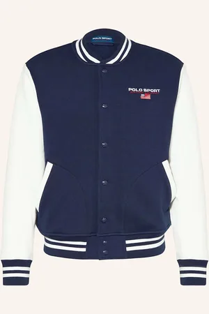 Ralph Lauren College Bunda tmavě modrá bílá