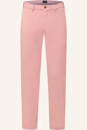 Hiltl Chino Kalhoty Slim Fit růžová