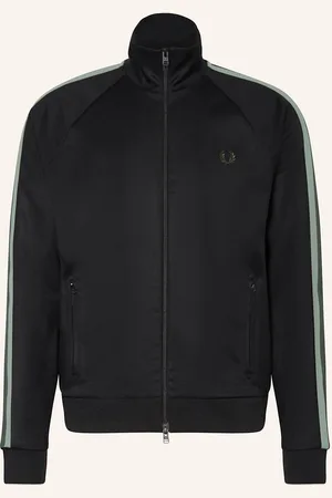 Fred Perry Žerzejová Bunda černá