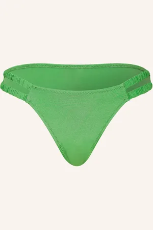 Watercult Basic Bikinové Kalhotky Shimmering Solids zelená