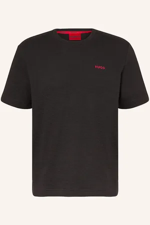HUGO BOSS Pyžamové Tričko Austin černá