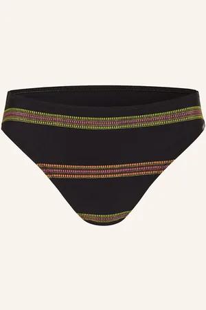 Lidea Basic Bikinové Kalhotky New Mexico černá oranžová zelená