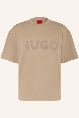 HUGO BOSS Tričko Dinkee světle hnědá
