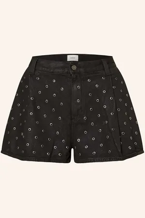 haikure Džínové Šortky Ashley Baloon Short Fit černá