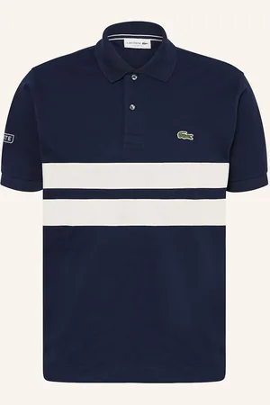 Lacoste Polokošile Z Piké Classic Fit tmavě modrá krémová