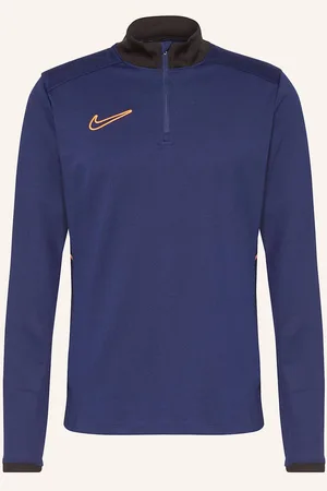 Nike Tričko S Dlouhým Rukávem Academy tmavě modrá černá