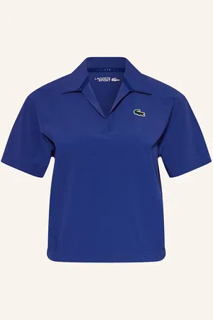 Lacoste Funkční Polokošile modrá