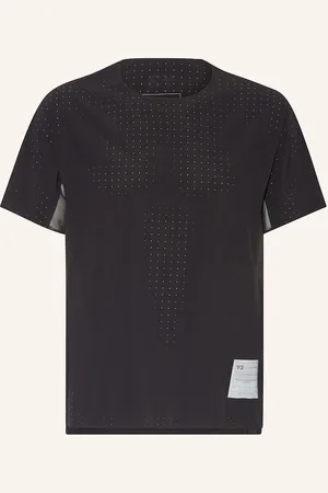 Y-3 Běžecké Tričko černá