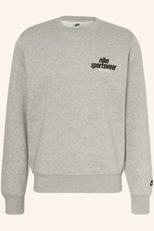 Nike Mikina Club světle šedá