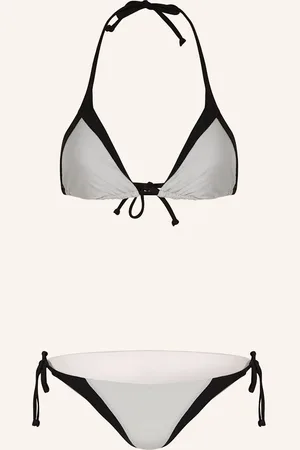 FIRE & ICE Bikiny S Trojúhelníkovým Horním Dílem Baila stříbrná světle růžová bílá