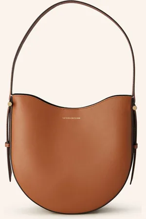 Victoria Beckham Kabelka Hobo The Dia Medium světle hnědá