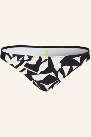 FIRE & ICE Basic Bikinové Kalhotky Bacara černá bílá