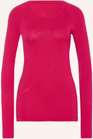 Lululemon Tričko S Dlouhým Rukávem Swiftly Tech fuchsiová