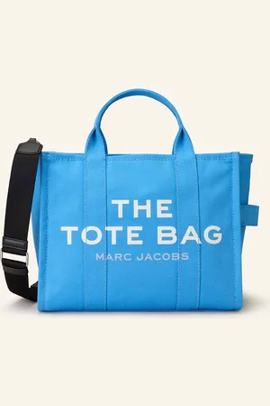 Marc Jacobs Shopper The Medium Tote Bag Canvas modrá