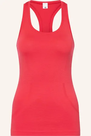 Lululemon Tílko Swiftly světle červená