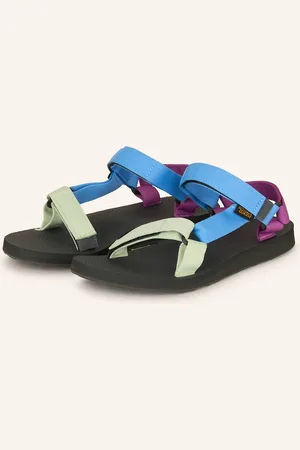 Teva Sandály Original Universal modrá světle zelená fuchsiová