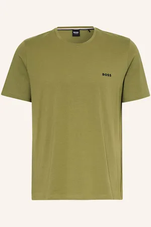 HUGO BOSS Pyžamové Tričko Mix&Match zelená