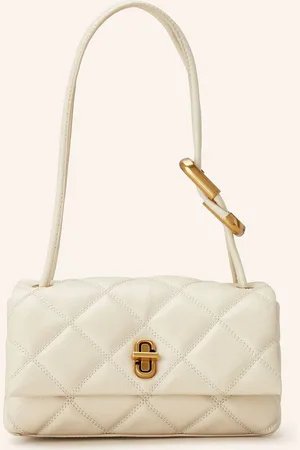 Marc Jacobs Kabelka The Mini Dual krémová