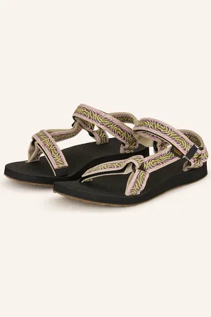 Teva Sandály Original Universal béžová olivová fialová