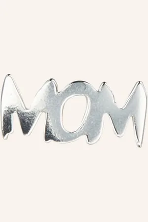 Lulu Copenhagen Puzetové Náušnice Word Mom Ze Stříbra Ryzosti 925 stříbrná