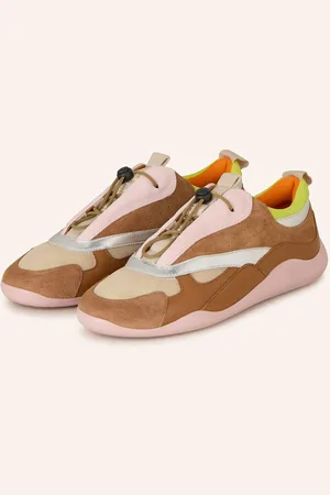 vic matiè Vic Matié Sneakersy hnědá světle zelená růžová
