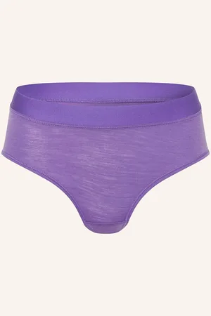 Odlo Funkční Kalhoty Natural Merino 160 Z Merino Vlny fialová