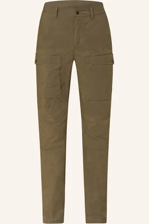 Fjällräven Trekingové Kalhoty Abisko Hybrid olivová