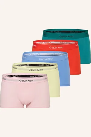 Calvin Klein Boxerky Icon Pride Low Rise, 5 Kusů V Balení růžová žlutá červená