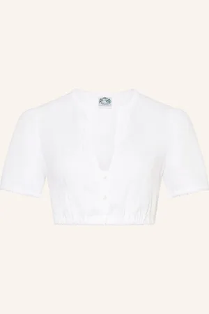 Hammerschmid Dirndl Halenka Burgi Ze Lnu bílá