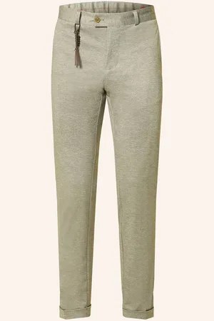Club of Gents Oblekové Kalhoty Slim Fit Z Žerzeje