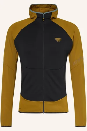 Dynafit Bunda Midlayer Transalper Light Polartec® tmavě žlutá černá