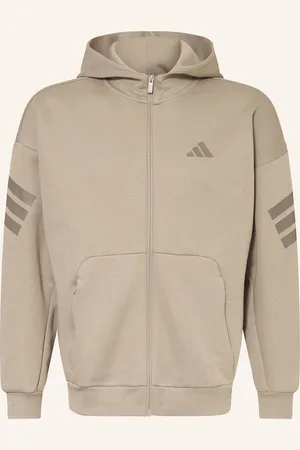 adidas Mikinová Bunda Future Icons Three Stripes černošedá