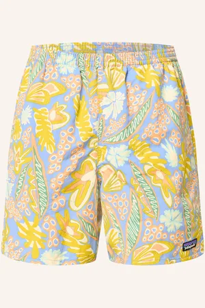 Patagonia Šortky Baggies™ tmavě modrá tmavě žlutá oranžová
