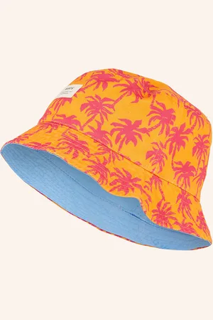 Barts Klobouk Bucket Hat oranžová růžová