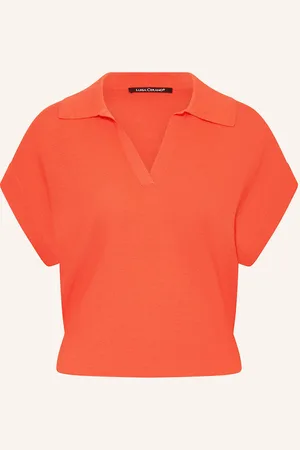 Luisa Cerano Úpletová Polokošile oranžová