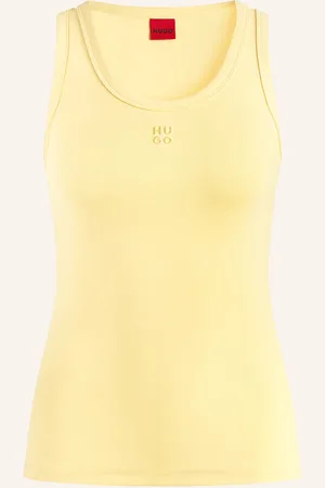 HUGO BOSS Top Datamia žlutá