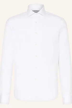 CANALI Košile Slim Fit bílá