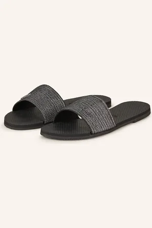 Havaianas Pantofle You Malta černá stříbrná