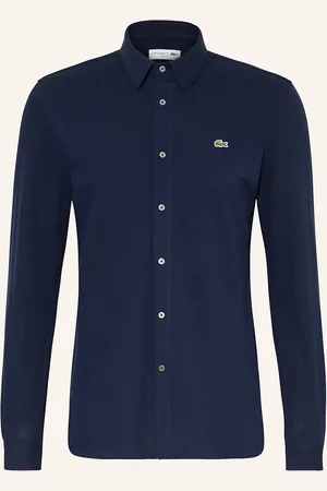 Lacoste Košile Z Piké Slim Fit tmavě modrá