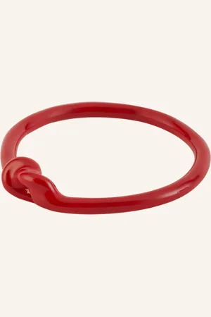 Lulu Copenhagen Prsten Love Knot červená