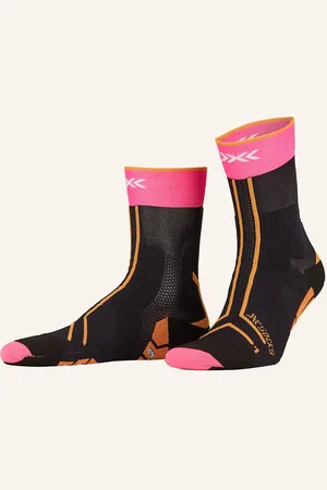 X Socks Běžecké Ponožky Tailrun Terraskin Expert černá neonově růžová