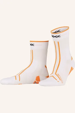 X Socks Běžecké Ponožky Tailrun Terraskin Expert bílá oranžová
