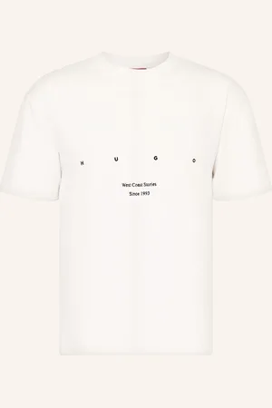 HUGO BOSS Tričko Duwrite bílá
