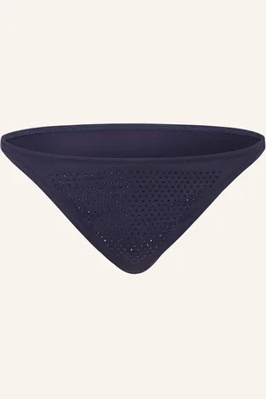 Vilebrequin Basic Bikinové Kalhotky S Ozdobnými Kamínky tmavě modrá