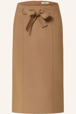 Max Mara Sukně Alec velbloudí