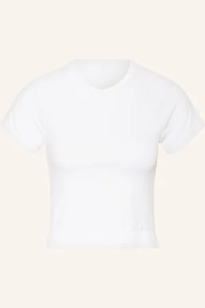 Sweaty Betty Cropped Tričko Athlete bílá