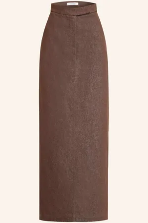 Max Mara Sukně Pianosa hnědá