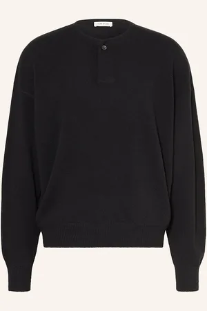 FEAR OF GOD Tričko Henley černá