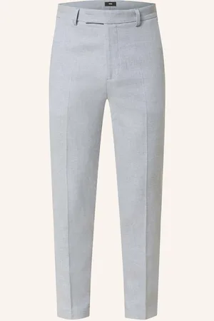 Cinque Chino Kalhoty Cibeppe Tapered Fit tmavě modrá bílá