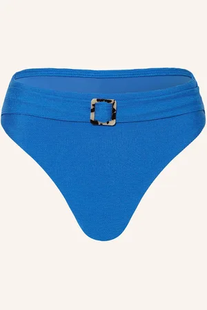 Cyell High Waist Bikinové Kalhotky Wvy Blue modrá